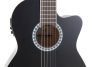 Gewa Basic 4/4 elektro-klasszikus gitár, fekete
