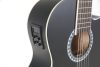 Gewa Basic 4/4 elektro-klasszikus gitár, fekete