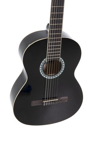 Gewa Basic Plus klassische Gitarre 4/4, schwarz