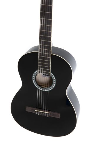 Gewa Basic Plus klassische Gitarre 4/4, schwarz
