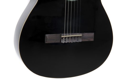 Gewa Basic Plus klassische Gitarre 4/4, schwarz
