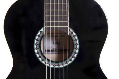 Gewa Basic Plus klassische Gitarre 4/4, schwarz