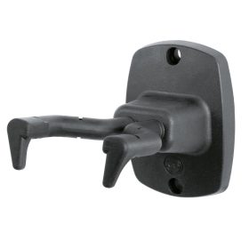 K&M 6240 wall guitar holder, black