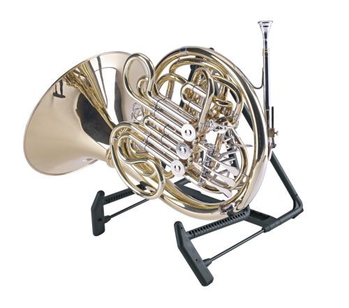 K&M 17580 "Heli 2" acoustic guitar stand, black