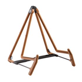   K&M 17580 "Heli 2" acoustic guitar stand, cork finish