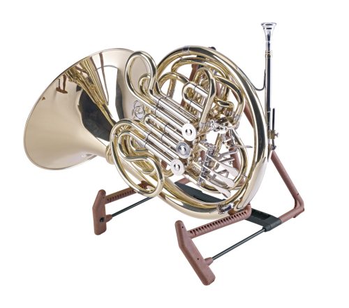 K&M 17580 "Heli 2" acoustic guitar stand, cork finish