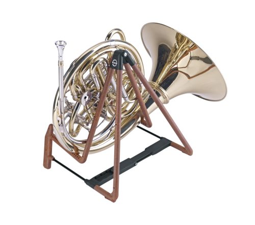 K&M 17580 "Heli 2" acoustic guitar stand, cork finish