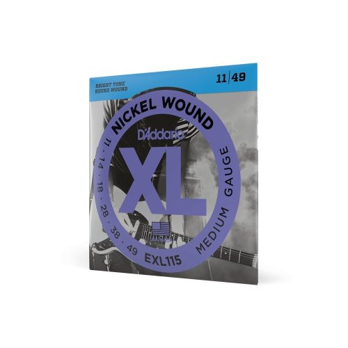 D’Addario EXL115 11-49 Medium Gauge - E-Gitarrensaiten