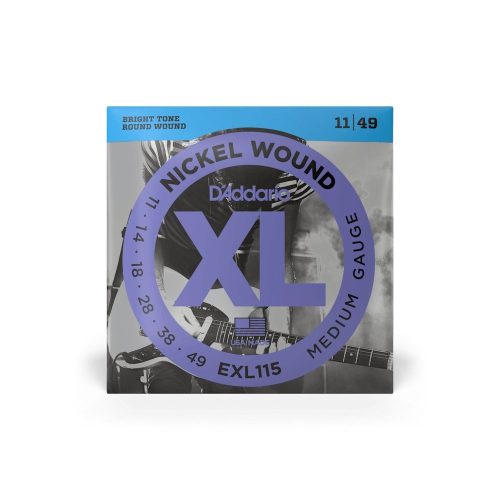 D’Addario EXL115 11-49 Medium Gauge - E-Gitarrensaiten