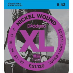 D’Addario EXL120 9-42 Super Light - E-Gitarrensaiten