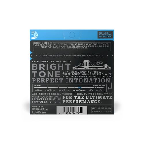 D’Addario EXL125 9-46 Super Light top/Reg. bottom - E-Gitarrensaiten