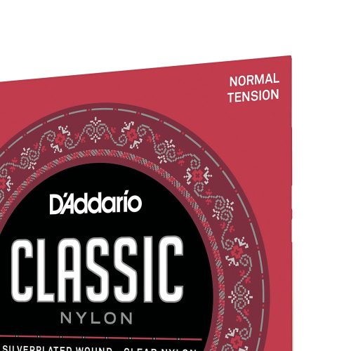 D’Addario EJ27N Clear Nylon Normal Tension - classical guitar string set