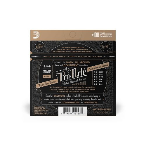 D’Addario EJ46 Pro Arté Hard Tension - classical guitar string set