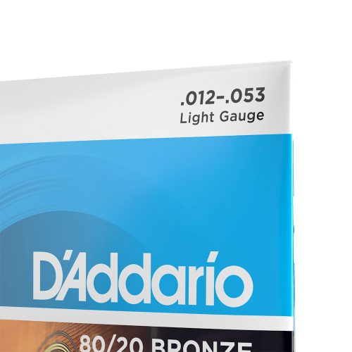 D’Addario EJ11 80/20 Bronze Light .012-.053 - Western-Gitarrensaiten