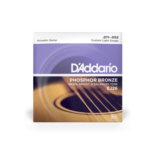Daddario EJ26 Phos. Bronze .011-.052 - western húr
