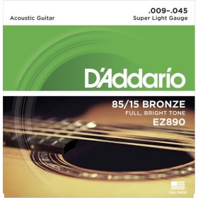 D’Addario EZ890 85/15 009-.045 - Western-Gitarrensaiten