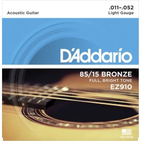 D’Addario EZ910 85/15 011-.052 - Western-Gitarrensaiten