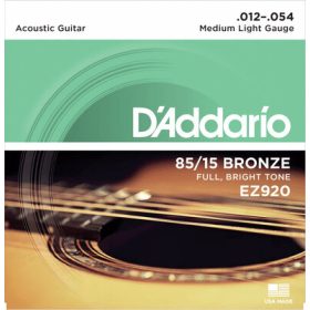 D’Addario EZ920 85/15 012-.054 - Western-Gitarrensaiten