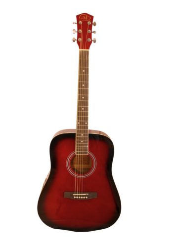GMC-AF29H-RD Akusztikus (western) gitár redburst