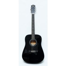 GMC-229 Acoustic Guitar Black
