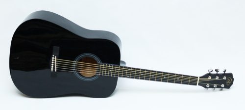 GMC-229 Acoustic Guitar Black