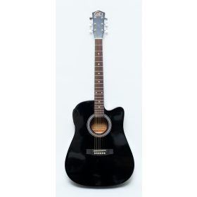 GMC-29HCE Electro-Acoustic Guitar, Cutaway Black