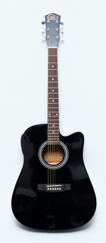 GMC-29HCE Electro-Acoustic Guitar, Cutaway Black