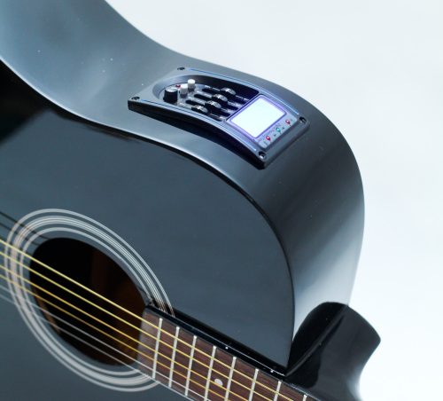 GMC-29HCE Electro-Acoustic Guitar, Cutaway Black