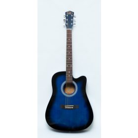 GMC-29HCE Electro-Acoustic Guitar, Cutaway Blueburst