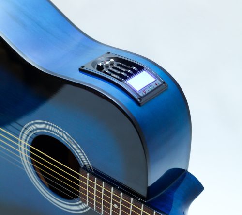 GMC-29HCE Electro-Acoustic Guitar, Cutaway Blueburst