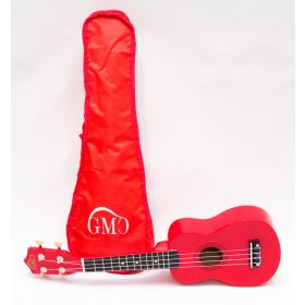 GMC-U121S szoprán ukulele piros