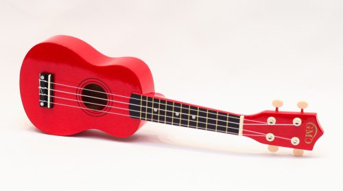 GMC-U121S szoprán ukulele piros