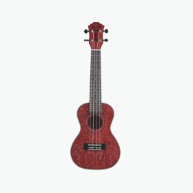 FZONE FZU-022-23-RD koncert ukulele, piros