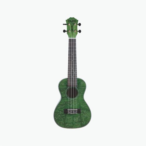 FZONE FZU-022-23-GR koncert ukulele, zöld
