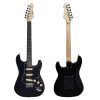 Aiersi ST11-BK stratocaster elektromos gitár, fekete