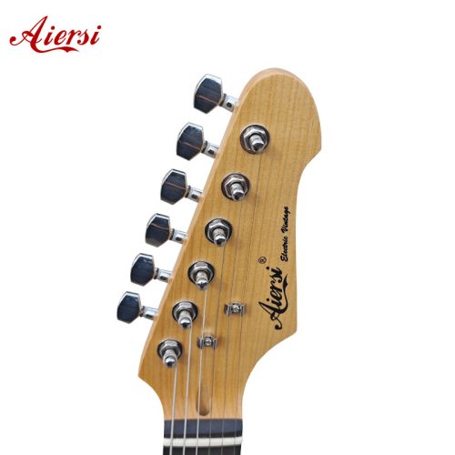 Aiersi ST12-Plus-Y stratocaster elektromos gitár, sárga