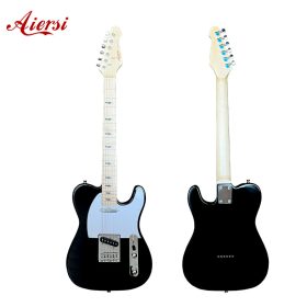 Aiersi TL10-Plus-BK telecaster elektromos gitár, fekete