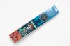 Flageolet - BDW/BLU Boho Irish Flute D With Box, Patterned Blue