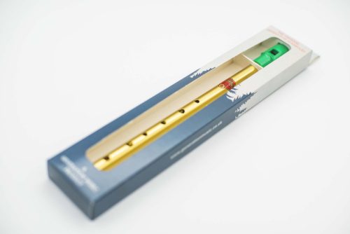 Flageolet - DFW-S Irish Flute D (Brass) With Box Folk