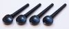 Banners 211E-SW Cello Peg, 1/2 Ebony Swiss Model, Parisian Eye