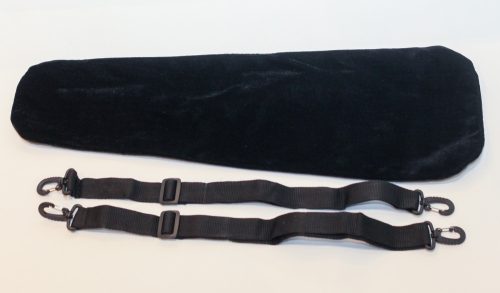 GMC-V002 Violin Case 3/4 - Black-Black