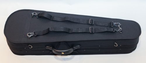 GMC-002 Violin Case 1/4 Black-Red