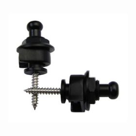 FZONE LK-1-BK gitár hevedertartó gomb, strap lock, fekete