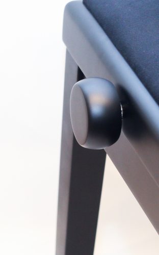 Ambiente Piano Bench AMB23-MBK-VBK Black Matte + Black Velvet