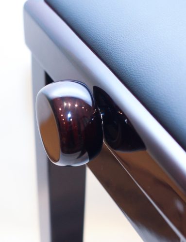 Ambiente Piano Bench AMB23-PRW-VBK Rosewood Polished + Black Velvet