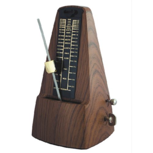 FZONE FM-310-DT mechanikus metronóm, sötét tikfa