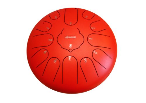 Ambiente TWR13-12-RD  nyelvdob 12", piros " C-dúr  "  