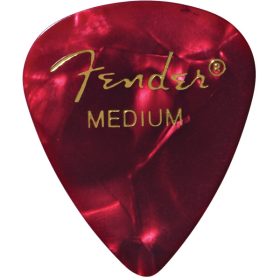 Fender pengető piros (red moto) 351-es, közepes (medium)