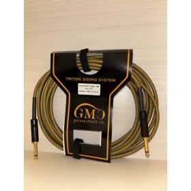 GMC-2329-6 Triton Gitár kábel mono 6m, sárga szövet