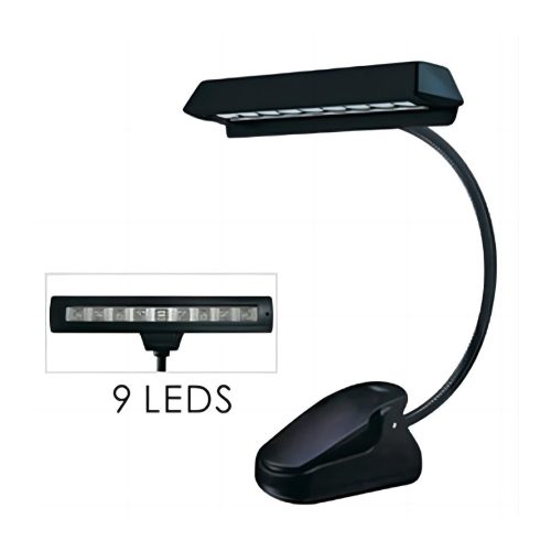 GMC-07 Kottaállványhoz világítás 9 led szürke